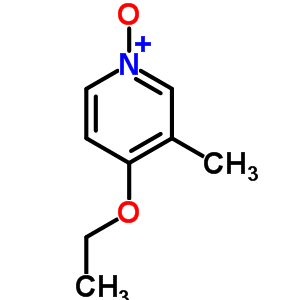 Pyridine,4-ethoxy-3-methyl-, 1-oxide Structure,90087-16-4Structure