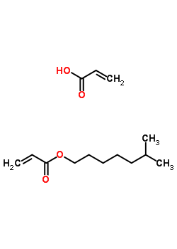 2-Propenoic acid, polymer with isooctyl 2-propenoate Structure,9017-68-9Structure