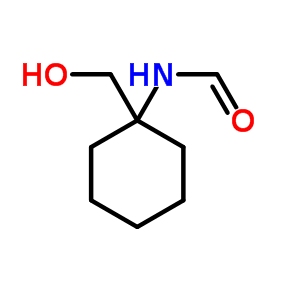 N-[1-(hydroxymethyl)cyclohexyl]formamide Structure,90204-86-7Structure