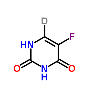 5-Fluorouracil-6-d1 Structure,90344-84-6Structure