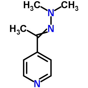 N-methyl-n-(1-pyridin-4-ylethylideneamino)methanamine Structure,90648-13-8Structure