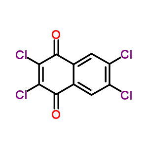 1,4-Naphthalenedione,2,3,6,7-tetrachloro- Structure,90948-25-7Structure