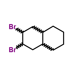 Naphthalene,2,3-dibromodecahydro- Structure,91011-91-5Structure