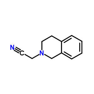 2-Isoquinolineacetonitrile, 1,2,3,4-tetrahydro- Structure,91349-97-2Structure