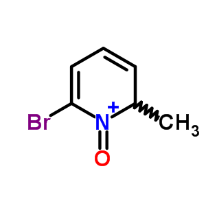 2-Bromo-6-methylpyridine 1-oxide Structure,91668-84-7Structure