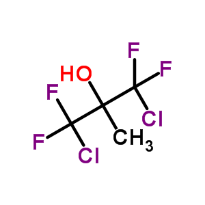 2-Propanol,1,3-dichloro-1,1,3,3-tetrafluoro-2-methyl- Structure,918-17-2Structure