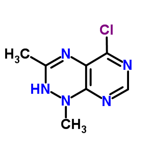 Pyrimido[5,4-e]-1,2,4-triazine,5-chloro-1,2-dihydro-1,3-dimethyl- Structure,91983-24-3Structure