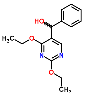 (2,4-Diethoxypyrimidin-5-yl)-phenyl-methanol Structure,92870-46-7Structure