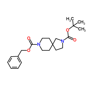 2,8-Diazaspiro[4.5]decane-2,8-dicarboxylic acid, 2-(1,1-dimethylethyl) 8-(phenylmethyl) ester Structure,929301-98-4Structure