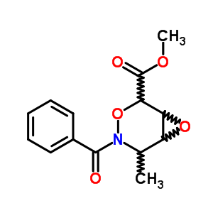 Methyl 3-benzoyl-2-methyl-4,7-dioxa-3-azabicyclo[4.1.0]heptane-5-carboxylate Structure,92961-63-2Structure