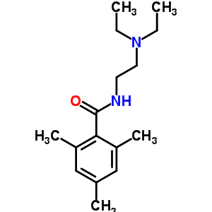 N-(2-diethylaminoethyl)-2,4,6-trimethyl-benzamide Structure,93161-65-0Structure