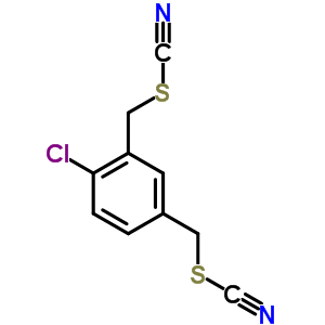 1-Chloro-2,4-bis(thiocyanatomethyl)benzene Structure,93262-83-0Structure