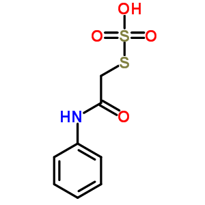 [(2-Sulfosulfanylacetyl)amino]benzene Structure,94039-55-1Structure