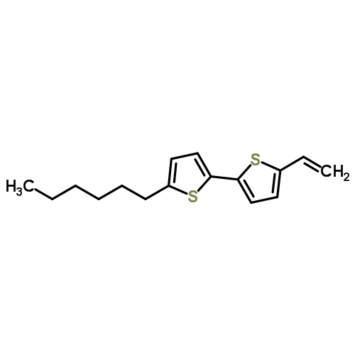 5-Hexyl-5’-vinyl-2,2’-bithiophene Structure,942435-50-9Structure