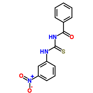 N-[(3-nitrophenyl)thiocarbamoyl]benzamide Structure,94398-09-1Structure