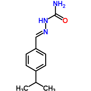 [(4-Propan-2-ylphenyl)methylideneamino]urea Structure,950-07-2Structure